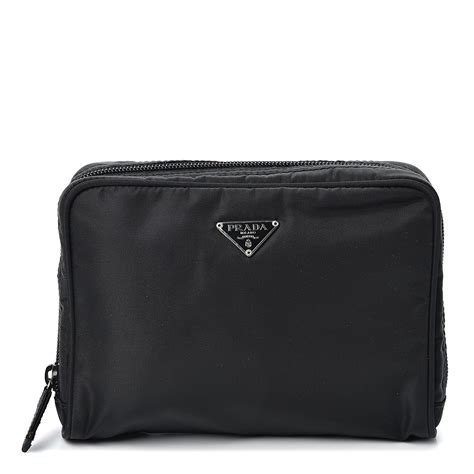 prada vela nylon cosmetic bag